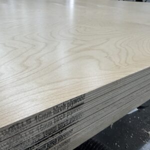 4'x9' Birch plywood UV coated both sides
